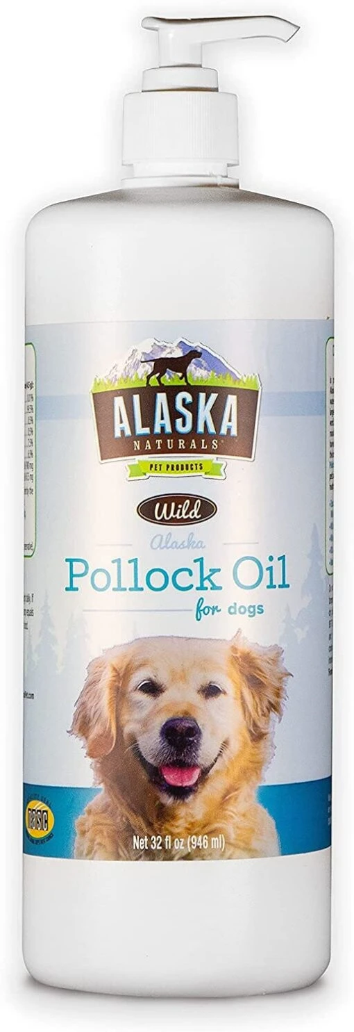 Alaska Naturals Pollock Oil For Dogs - Pollock - 32 Oz -Tropiclean Store alaska naturals pollock oil for dogs pollock 32 oz 748726