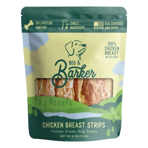 Beg & Barker Strips Chicken Breast Air-Dried Dog Treats - 1 Oz - 12 Pack -Tropiclean Store beg barker strips chicken breast air dried dog treats 1 oz 12 pack 209159