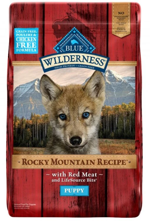 Blue Buffalo Wilderness Rocky Mountain Grain Free Natural Red Meat High Protein Recipe Puppy Dry Dog Food -Tropiclean Store blue buffalo wilderness rocky mountain grain free natural red meat high protein recipe puppy dry dog food 398902