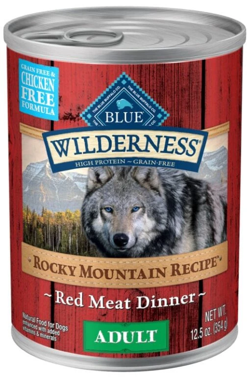 Blue Buffalo Wilderness Rocky Mountain Recipe Red Meat Dinner Adult Canned Dog Food -Tropiclean Store blue buffalo wilderness rocky mountain recipe red meat dinner adult canned dog food 253709