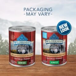 Blue Buffalo Wilderness Rocky Mountain Recipe Red Meat Dinner Adult Canned Dog Food -Tropiclean Store blue buffalo wilderness rocky mountain recipe red meat dinner adult canned dog food 579579