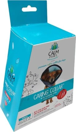 Calm Paws Caring Dog Collar With Calming Disk For Dog - Extra Small -Tropiclean Store calm paws caring dog collar with calming disk for dog extra small 627089