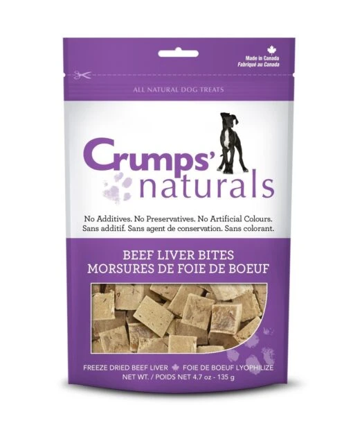 Crumps' Naturals Freeze-Dried Beef Liver Bites Freeze-Dried Dog Treats - 10 Oz Bag -Tropiclean Store crumps naturals freeze dried beef liver bites freeze dried dog treats 10 oz bag 303242