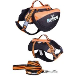 Dog Helios ® Freestyle 3-in-1 Explorer Sporty Convertible Waterproof Dog Backpack Harness -Tropiclean Store dog helios r freestyle 3 in 1 explorer sporty fashion convertible pet dog backpack 921429