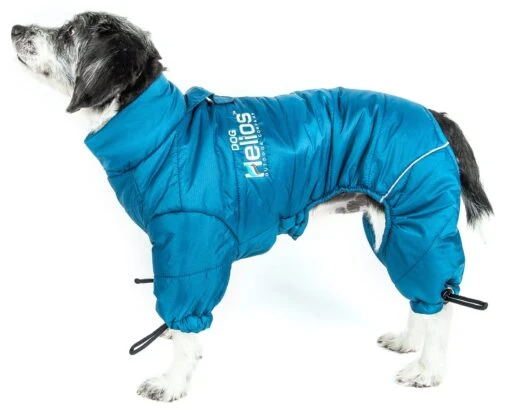 Dog Helios ® Thunder-crackle Adjustable And Reflective Full-Body Waded Winter Dog Jacket -Tropiclean Store dog helios r thunder crackle adjustable and reflective full body waded winter dog jacket 342965