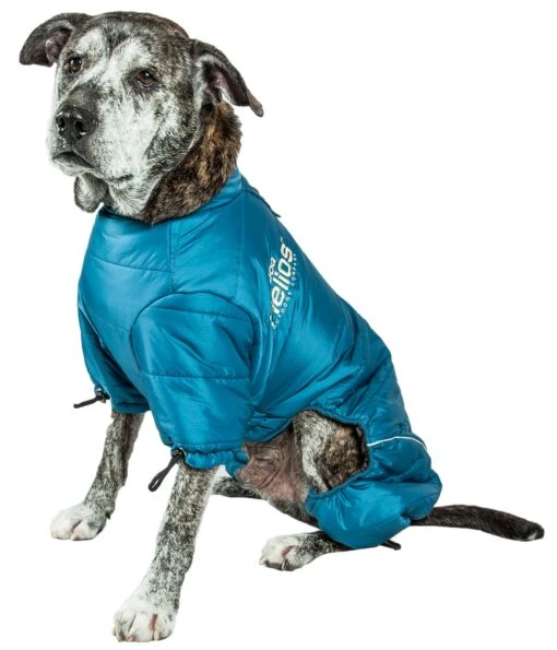 Dog Helios ® Thunder-crackle Adjustable And Reflective Full-Body Waded Winter Dog Jacket -Tropiclean Store dog helios r thunder crackle adjustable and reflective full body waded winter dog jacket 646111