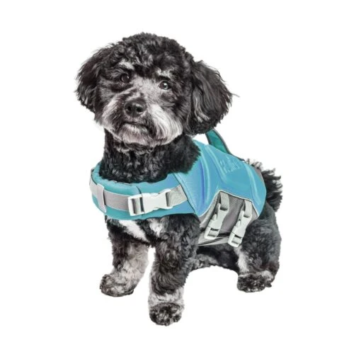 Dog Helios ® 'Tidal Guard' Multi-Point Strategically-Stitched Reflective Pet Dog Life Jacket Vest -Tropiclean Store dog helios r tidal guard multi point strategically stitched reflective pet dog life jacket vest 147178