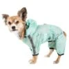 Dog Helios ® 'Torrential Shield' Waterproof And Adjustable Full Body Dog Raincoat -Tropiclean Store dog helios r torrential shield waterproof multi adjustable full bodied pet dog windbreaker raincoat 711079