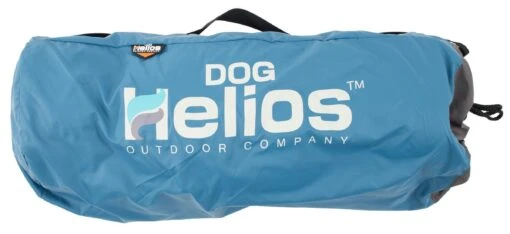 Dog Helios ® 'Trail-Barker' Multi-Surface Water-Resistant Travel Camping Dog Bed -Tropiclean Store dog helios r trail barker multi surface water resistant travel camper sleeper pet dog bed mat w blackshark technology 317544