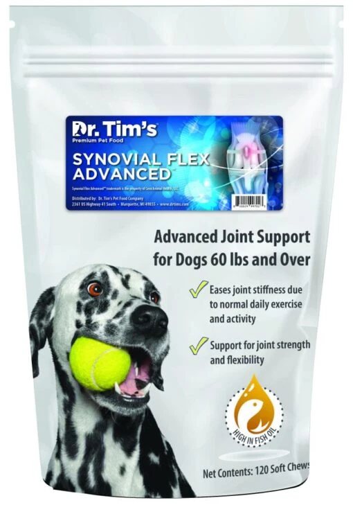 Dr. Tim's Synovial Flex Advanced Joint Mobility Chews For Dogs Over 60lbs -Tropiclean Store dr tims synovial flex advanced joint mobility chews for dogs over 60lbs 956008