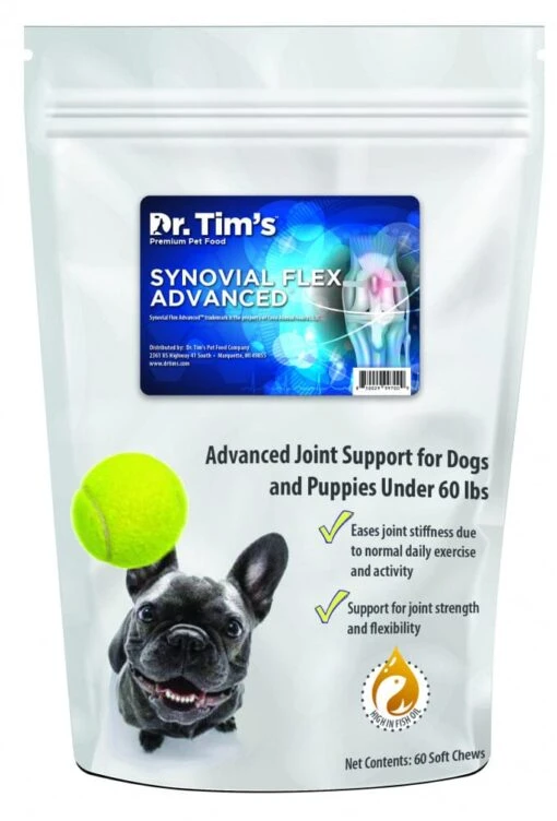 Dr. Tim's Synovial Flex Advanced Joint Mobility Chews For Dogs Under 60lbs -Tropiclean Store dr tims synovial flex advanced joint mobility chews for dogs under 60lbs 927206