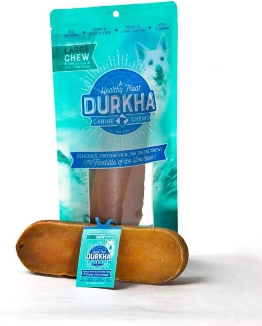 Durkha Packaged Himalayan Cheese Chews Dog Treats - Extra Large -Tropiclean Store durkha packaged himalayan cheese chews dog treats extra large 541036