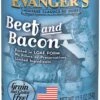 Evanger's All-Meat Classic Beef & Bacon Canned Dog Food - 12.8 Oz - Case Of 12 -Tropiclean Store evangers all meat classic beef bacon canned dog food 128 oz case of 12 709601