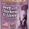 Evanger's All-Meat Classic Beef, Chicken & Liver Canned Dog Food - 12.8 Oz - Case Of 12 -Tropiclean Store evangers all meat classic beef chicken liver canned dog food 128 oz case of 12 652935