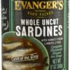 Evanger's Super Premium Whole Uncut Sardine Dinner Canned Dog Food - 12 Oz - Case Of 12 -Tropiclean Store evangers super premium whole uncut sardine dinner canned dog food 12 oz case of 12 802897