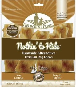 Front Page -Tropiclean Store fieldcrest farms nothin to hide rawhide alternative flip chips natural dog chews peanut butter 8 pack 864051