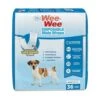 Four Paws Wee-Wee Disposable Male Dog Wraps Dog Diapers - Extra Small - Small All 36 Pack -Tropiclean Store four paws wee wee disposable male dog wraps dog diapers extra small small all 36 pack 946642