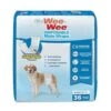 Four Paws Wee-Wee Disposable Male Dog Wraps Dog Diapers - Medium /Large - 36 Pack -Tropiclean Store four paws wee wee disposable male dog wraps dog diapers medium large 36 pack 335353