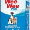 Four Paws Wee-Wee Pads Dog Training Pads - 22 X 23 In - 150 Pack -Tropiclean Store four paws wee wee pads dog training pads 22 x 23 in 150 pack 267839