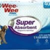 Four Paws Wee-Wee Super Absorbent Pads Dog Training Pads - 24 X 24 In - 40Pk -Tropiclean Store four paws wee wee super absorbent pads dog training pads 24 x 24 in 40pk 640144