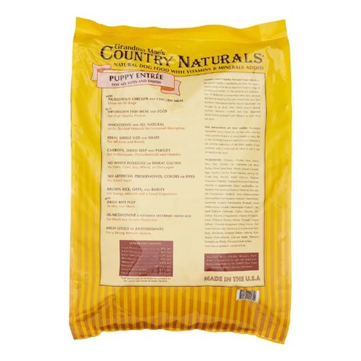 Grandma Mae's Country Naturals Dog Puppy - 26 Lbs -Tropiclean Store grandma maes country naturals dog puppy 26 lbs 970842