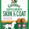 Greenies Skin & Coat Supplement For Dogs - 40 Count - 13.2 Oz -Tropiclean Store greenies skin coat supplement for dogs 40 count 132 oz 369243