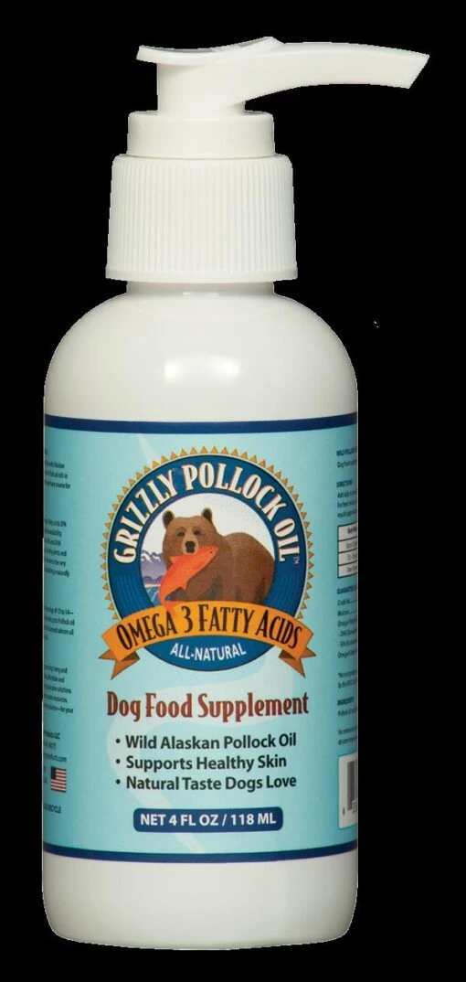 Grizzley Pet Products Grizzly Pollock Oil Dog Vitamin And Supplement - 32 Oz -Tropiclean Store grizzley pet products grizzly pollock oil dog vitamin and supplement 32 oz 513599