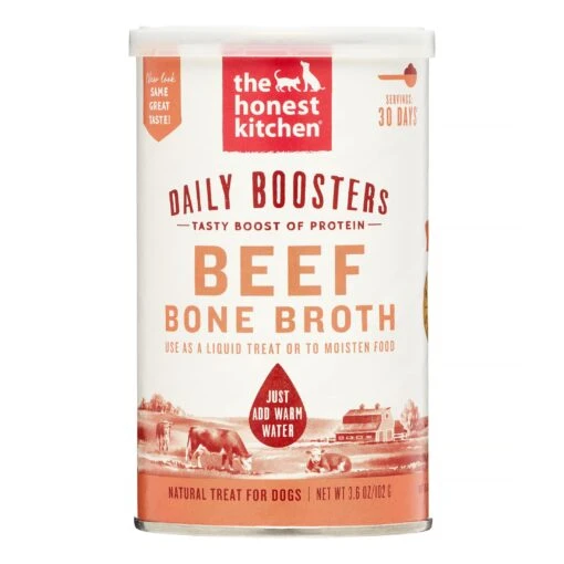 Honest Kitchen Dog And Cat Instant Bones Beef Broth - 3.6 Oz -Tropiclean Store honest kitchen dog and cat instant bones beef broth 36 oz 264853