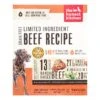 Honest Kitchen Limited Ingredient Diet Grain-Free Beef Dehydrated Dog Food - 10 Lb Box -Tropiclean Store honest kitchen limited ingredient diet grain free beef dehydrated dog food 10 lb box 693967