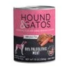 Hound And Gatos Grain-Free Original Paleo Pate Canned Dog Food - 13 Oz - Case Of 12 -Tropiclean Store hound and gatos grain free original paleo pate canned dog food 13 oz case of 12 356478