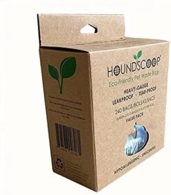 Houndscoop Refill Rolls Cat And Dog Poop Bags - 240 Count -Tropiclean Store houndscoop refill rolls cat and dog poop bags 240 count 376971