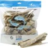 Icelandic+ Cod Skin (Mixed Pieces) Natural Dehydrated Cat And Dog Treats - 16 Oz -Tropiclean Store icelandic cod skin mixed pieces natural dehydrated cat and dog treats 16 oz 839301