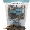 Icelandic+ Wolffish Skin Strips (Mixed Pieces) Natural Dehydrated Cat And Dog Treats - 12 Oz -Tropiclean Store icelandic wolffish skin strips mixed pieces natural dehydrated cat and dog treats 12 oz 574307