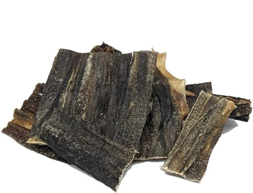 Icelandic+ Wolffish Skin Strips (Mixed Pieces) Natural Dehydrated Cat And Dog Treats - 12 Oz -Tropiclean Store icelandic wolffish skin strips mixed pieces natural dehydrated cat and dog treats 12 oz 850418