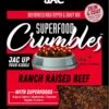 JAC Pet Nutrition Beef Crumbles Dehydrated Dog Food Toppers - 8 Oz -Tropiclean Store jac pet nutrition beef crumbles dehydrated dog food toppers 8 oz 118085