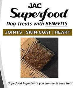 JAC Pet Nutrition Salmon (joint, Skin, Coat, Heart) Dog Treats - 14 Oz -Tropiclean Store jac pet nutrition salmon joint skin coat heart dog treats 14 oz 281277