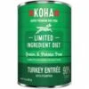 Koha Grain-Free Limited Ingredient Diet 90% Turkey Canned Dog Food - 13 Oz - Case Of 12 -Tropiclean Store koha grain free limited ingredient diet 90 turkey canned dog food 13 oz case of 12 804157