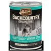 Merrick 'Backcountry' Grain-Free Duck & Venison Stew Canned Dog Food - 12.7 Oz Cans - Case Of 12 -Tropiclean Store merrick backcountry grain free duck venison stew canned dog food 127 oz cans case of 12 189810