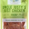 Mika & Sammy's Uncle Justy's Just Chicken Jerky Dog Treats - 5 Oz -Tropiclean Store mika sammys uncle justys just chicken jerky dog treats 5 oz 994546