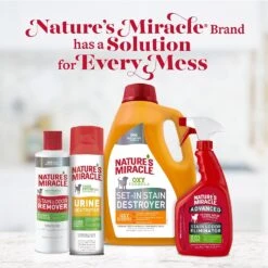 Nature's Miracle Nature's Mircale Pour Stain & Odor Remover For Dogs - 1.5 Gal -Tropiclean Store natures mircale pour stain odor remover for dogs 15 gal 696675