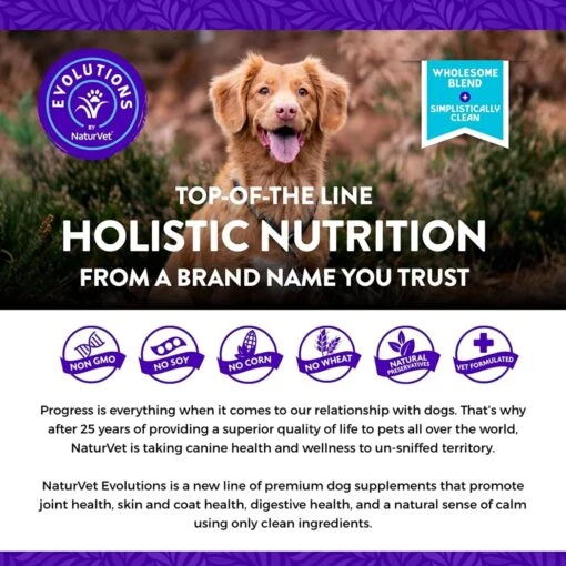 Naturvet Evolutions Advanced Allergy Support Soft Chews Dog Supplements - 90 Count -Tropiclean Store naturvet evolutions advanced allergy support soft chews dog supplements 90 count 968042