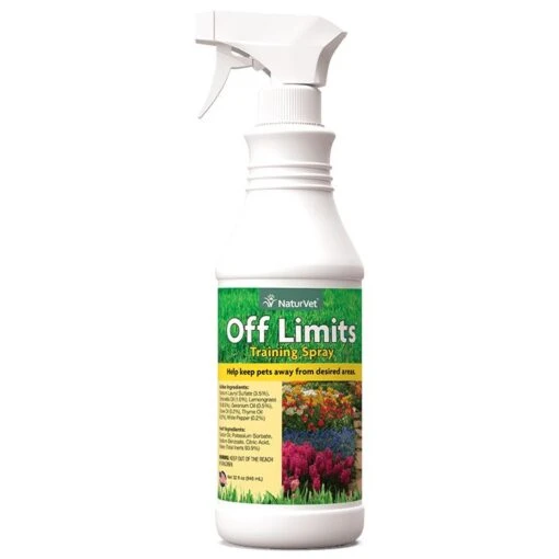 Naturvet OFF Limits Ready To Use Spray Cat And Dog Training Aid - 32 Oz Bottle -Tropiclean Store naturvet off limits ready to use spray cat and dog training aid 32 oz bottle 692908