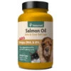 Naturvet Salmon Oil Gel Caps 500mg Cat And Dog Supplements - 120 Ct Jar -Tropiclean Store naturvet salmon oil gel caps 500mg cat and dog supplements 120 ct jar 490540