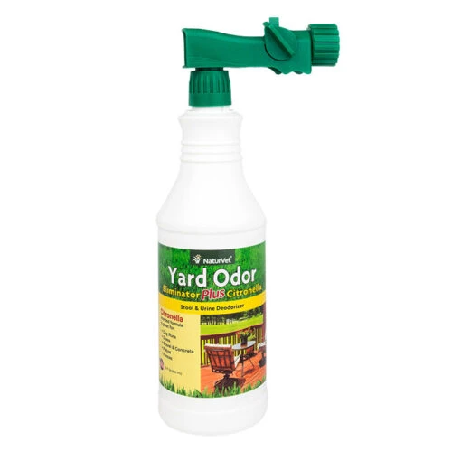 Naturvet Yard Odor Eliminator Plus Citronella Dog And Cat Deodorizer - 32 Oz Bottle -Tropiclean Store naturvet yard odor eliminator plus citronella dog and cat deodorizer 32 oz bottle 993482