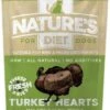 OC RAW Turkey Hearts Freeze-Dried Dog Treats - 4 Oz -Tropiclean Store oc raw turkey hearts freeze dried dog treats 4 oz 180714