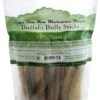 Papa Bow Wow Dog Bully Sticks - 6 Inch - 0.5 Lb -Tropiclean Store papa bow wow dog bully sticks 6 inch 05 lb 664557