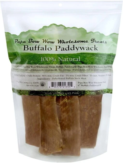 Papa Bow Wow Paddywack Dog Treats And Natural Chews - 6 Inch - 1 Lb -Tropiclean Store papa bow wow paddywack dog treats and natural chews 6 inch 1 lb 814749