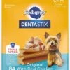 Pedigree Dentastix Original Mini Dog Dental Chew Treats - 1.27 Lb - 84 Count -Tropiclean Store pedigree dentastix original mini dog dental chew treats 127 lb 84 count 430847