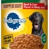 Pedigree Lean Beef & Liver Canned Dog Food - 13.2 Oz - Case Of 12 -Tropiclean Store pedigree lean beef liver canned dog food 132 oz case of 12 135338