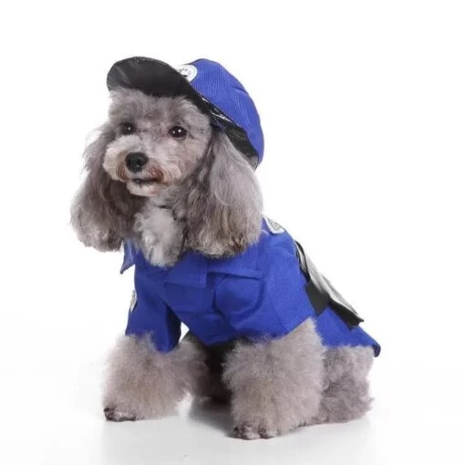 Pet Life 'Pawlice Pawtrol' Police Pet Dog Costume Uniform -Tropiclean Store pet life pawlice pawtrol police pet dog costume uniform 614149